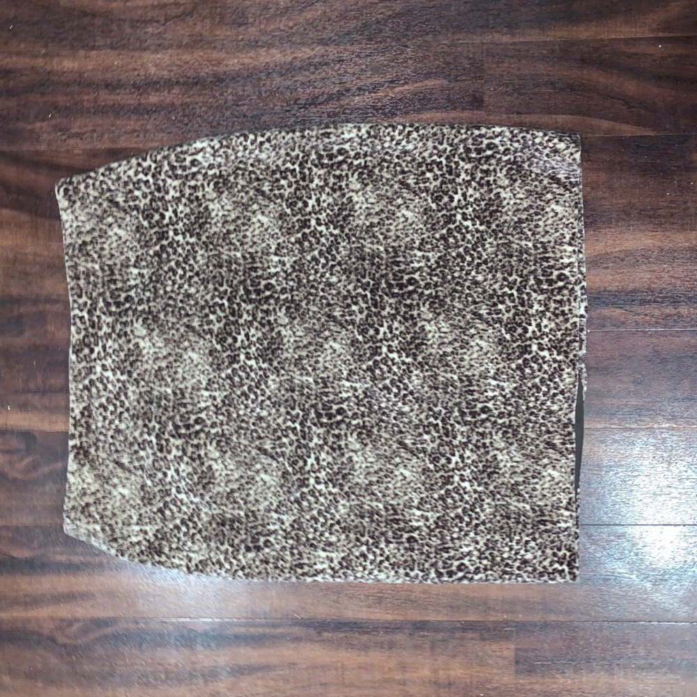 TALBOTS Cheetah Pencil Skirt